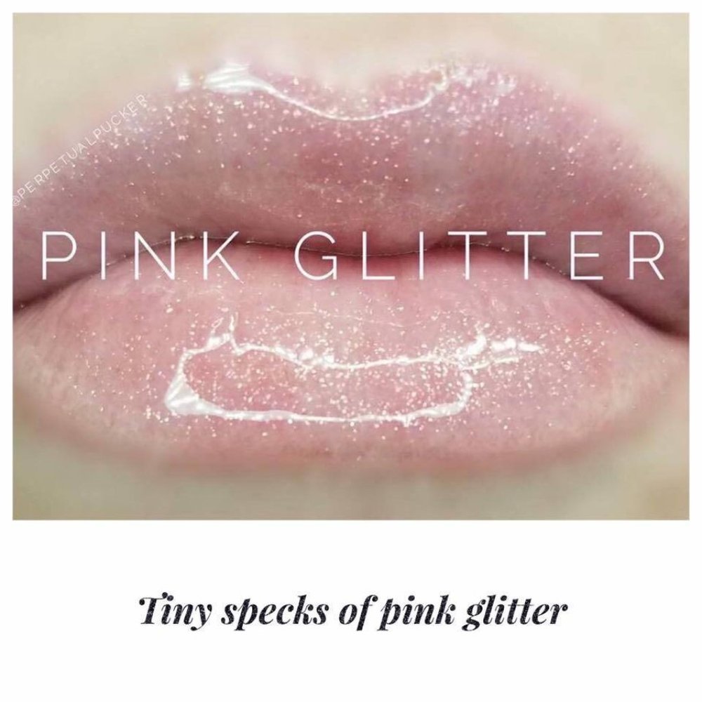 LipSense PINK Glitter Gloss Lip Gloss Sealed